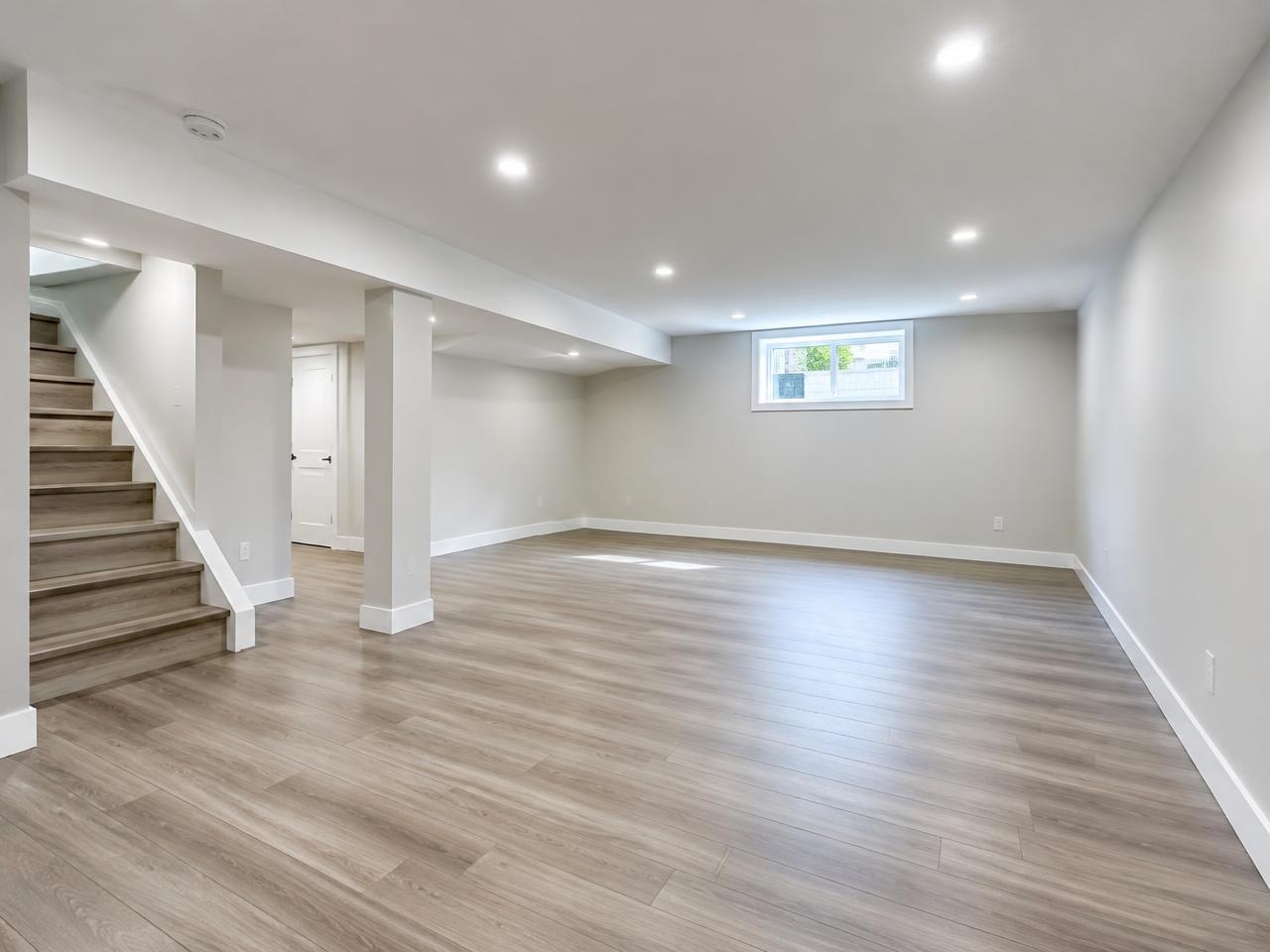 Basement finishing in an Ottawa interior