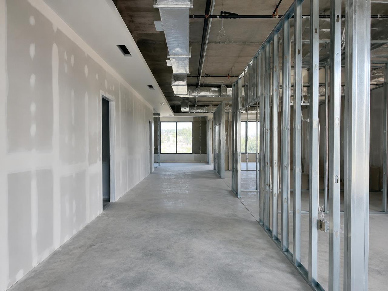 Commercial fit-out in an Ottawa interior